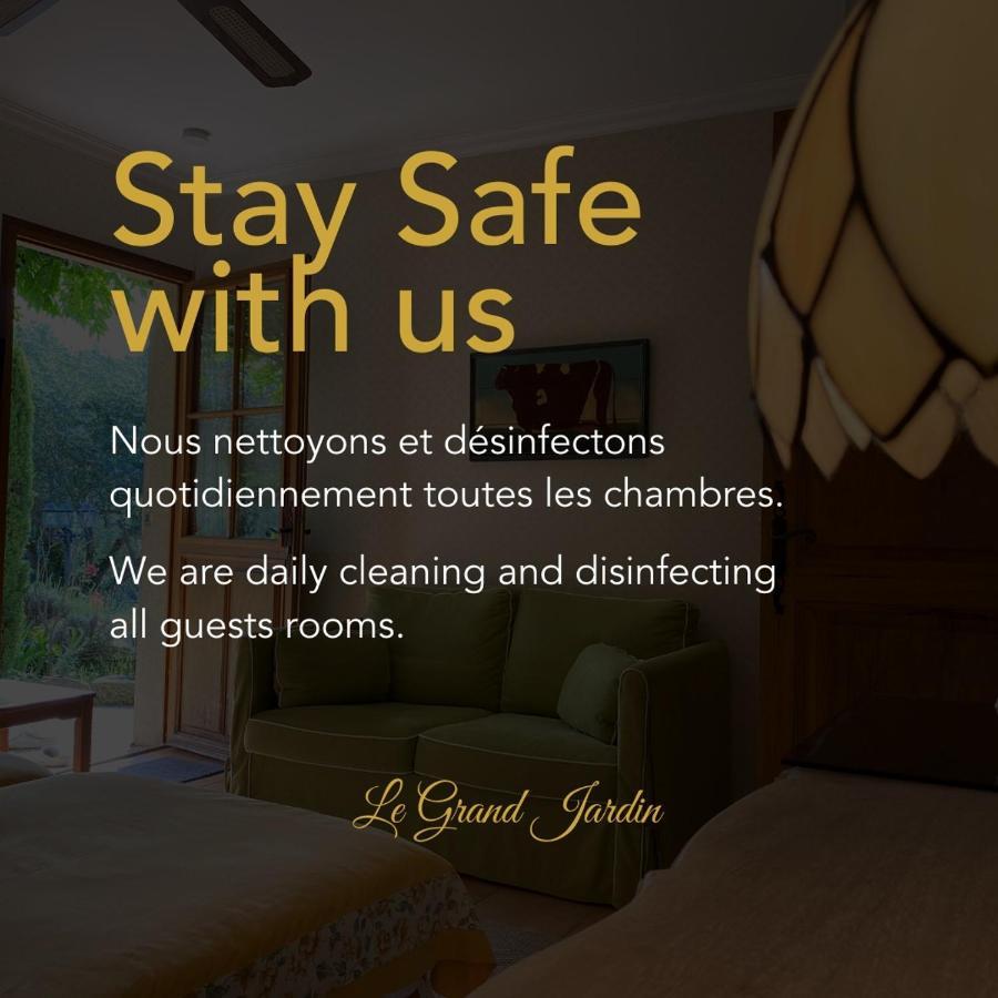 Le Grand Jardin Bed & Breakfast Lafare Bagian luar foto
